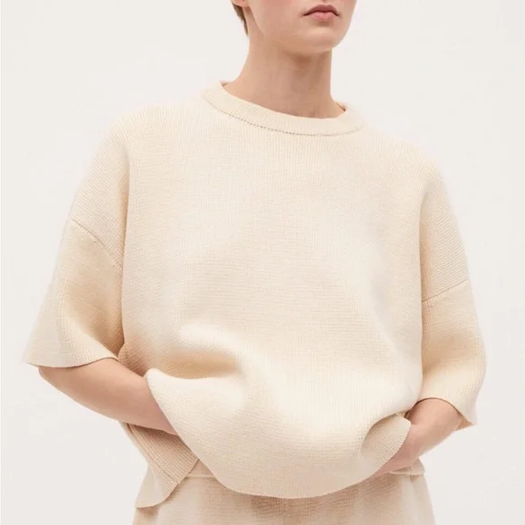 Babaa no35 Natural Jumper & Shorts Set - Picture 5 of 13